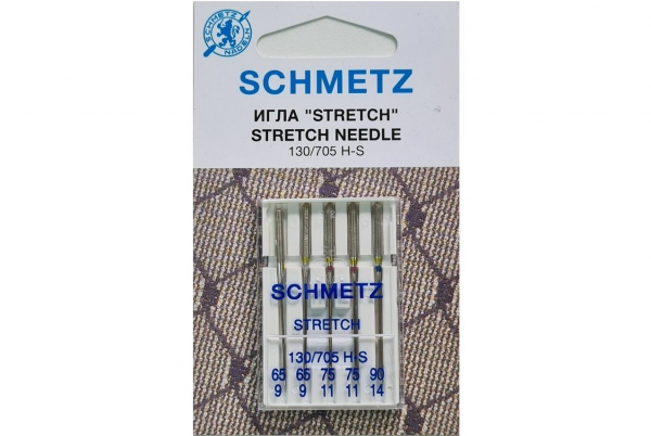 Иглы Schmetz стрейч combi (65x2, 75x2, 90x1), 5 шт в Добрянке